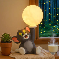 Tom Cat Glowing Celestial Orb Night Light