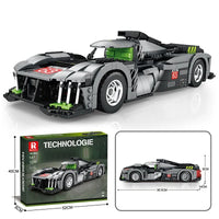 Reobrix 11031 Technologie 9X8 Le Mans Hypercar Building Set (1338 Pcs)