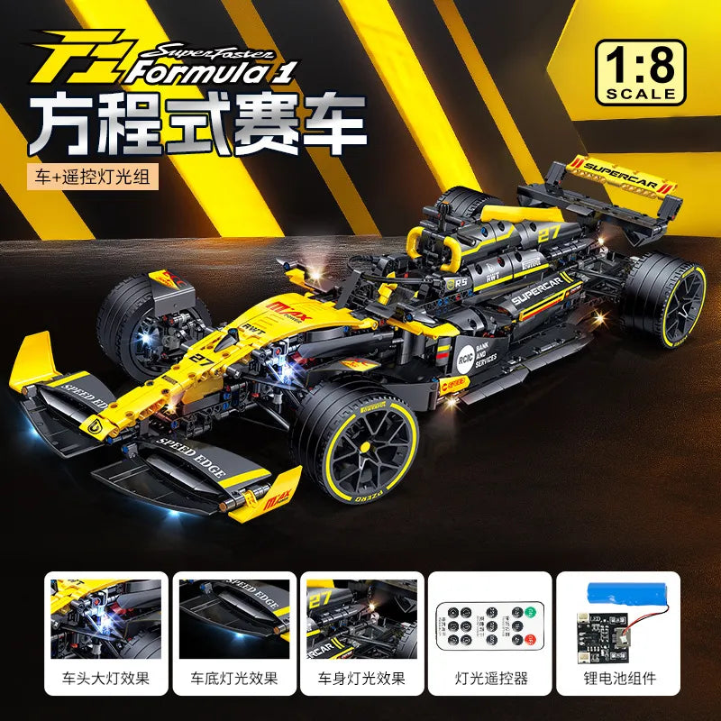 SuperFaster JKC7205 Formula 1 Building Set (1650 Pcs)