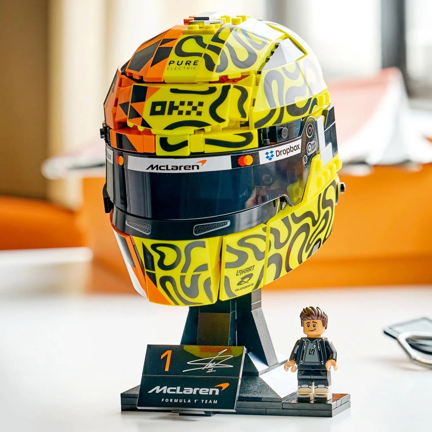 Editions Lando Norris Helmet Building Set (793 Pcs)