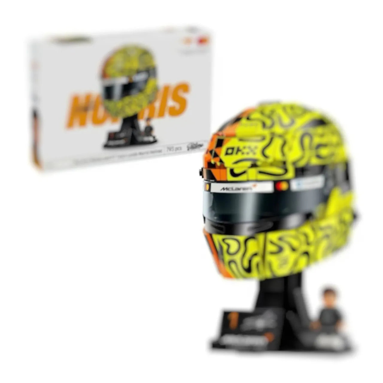 Editions Lando Norris Helmet Building Set (793 Pcs)