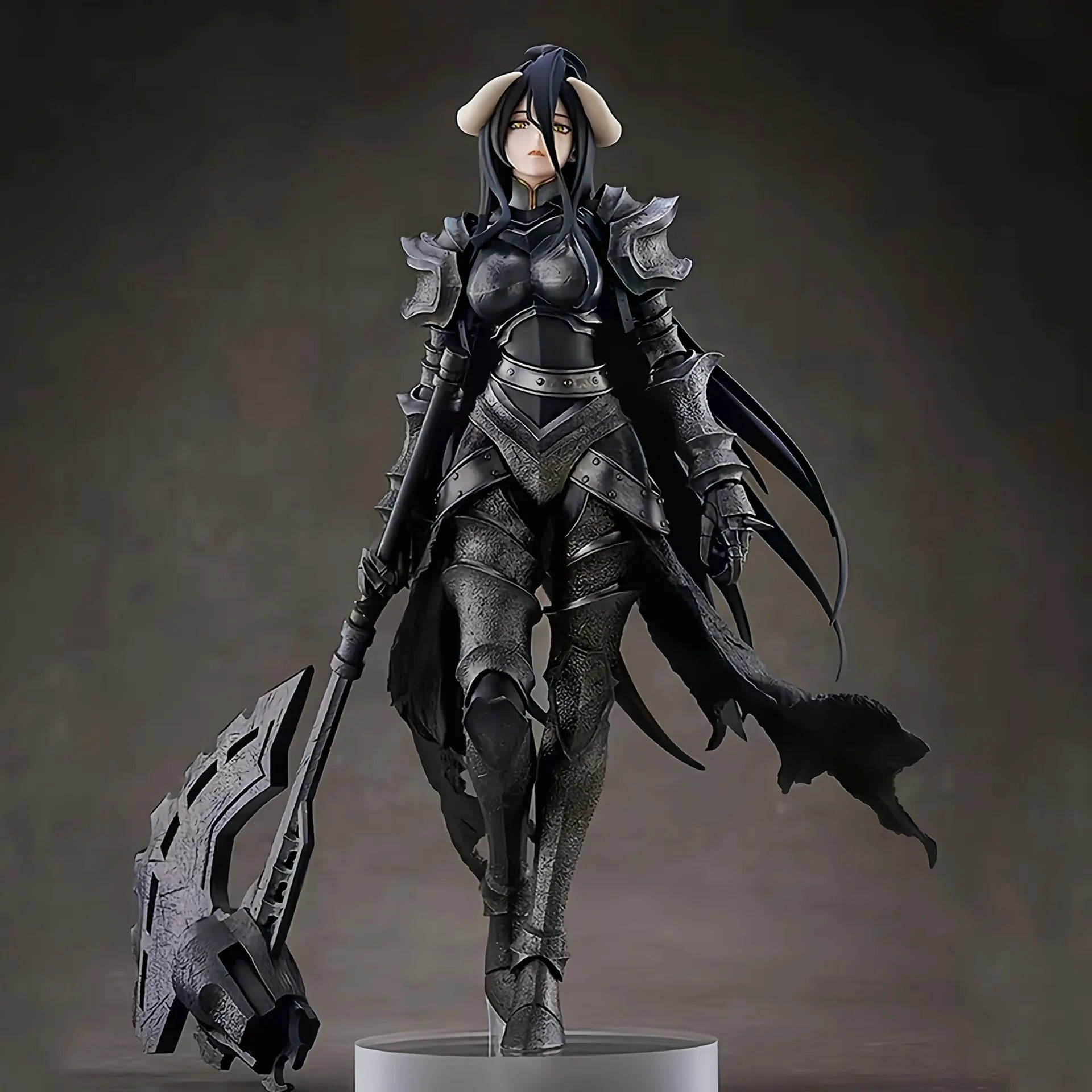 Overlord Albedo Dark Knight Armor Figure (24 cm)