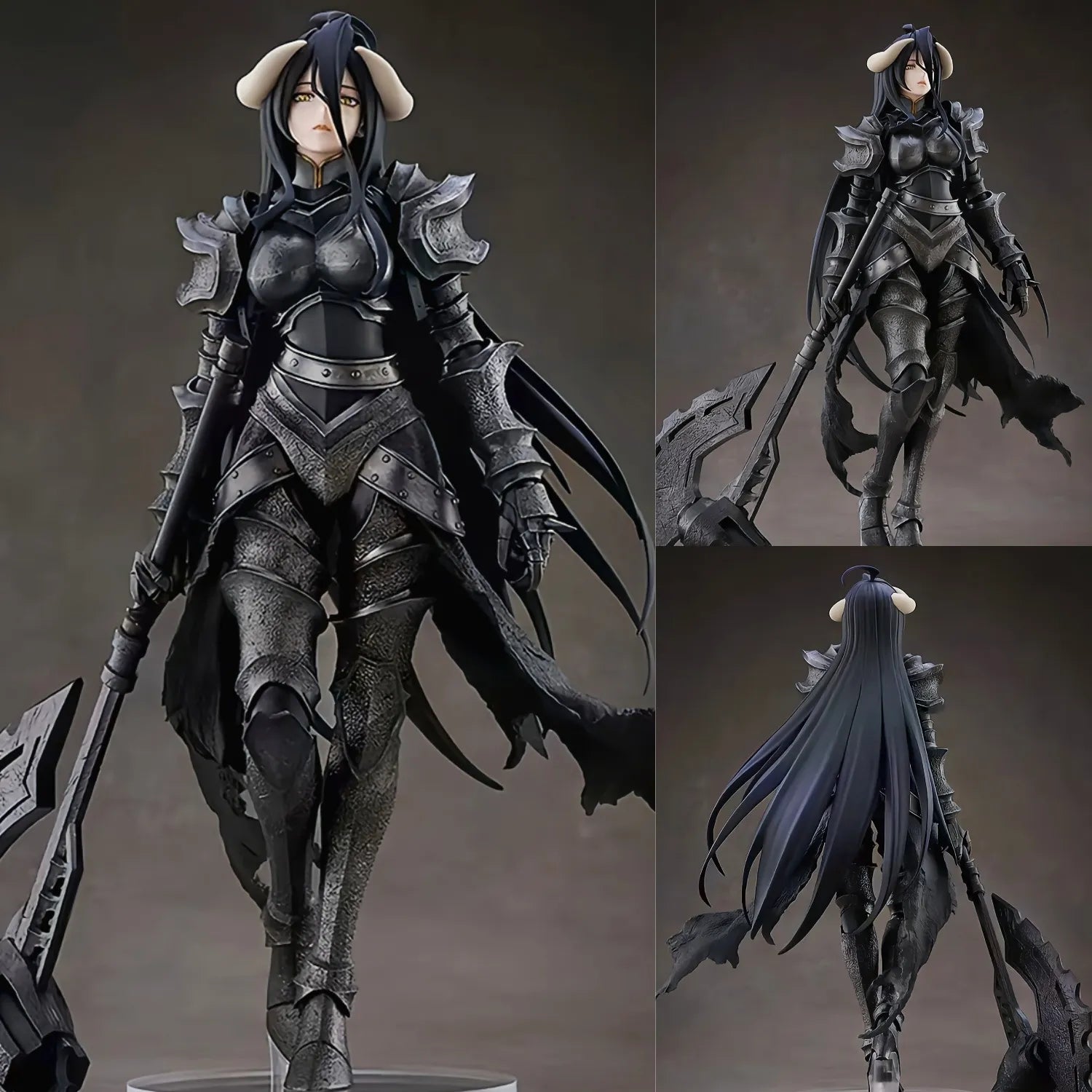 Overlord Albedo Dark Knight Armor Figure (24 cm)