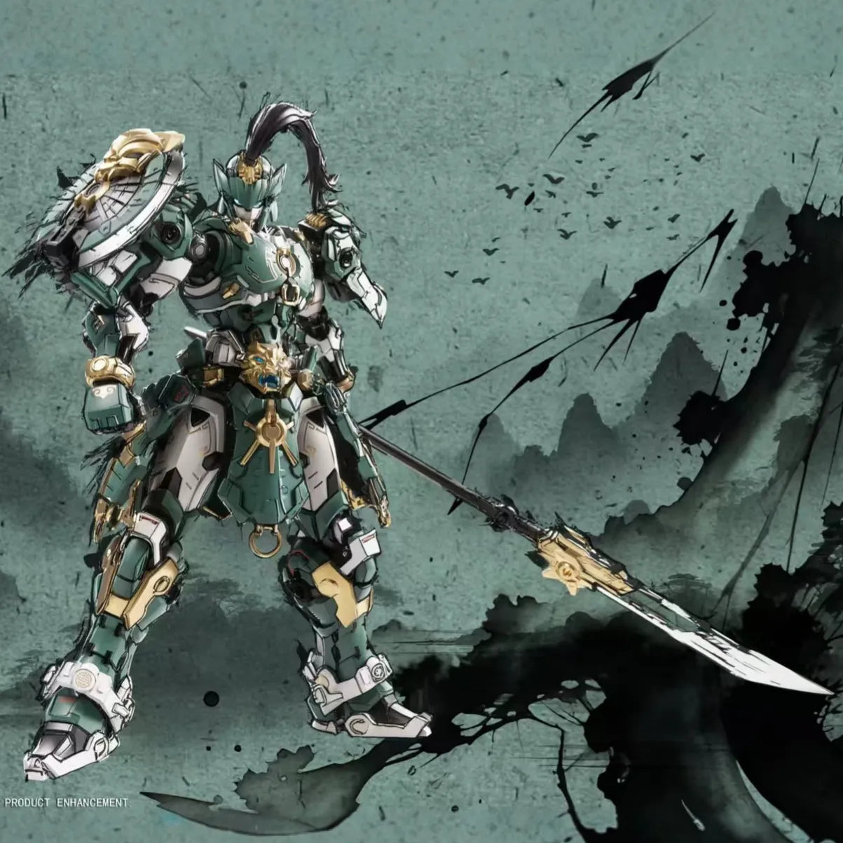 Hemoxian Naraka Bladepoint Guan Yu Mecha Action Figure (26 cm)