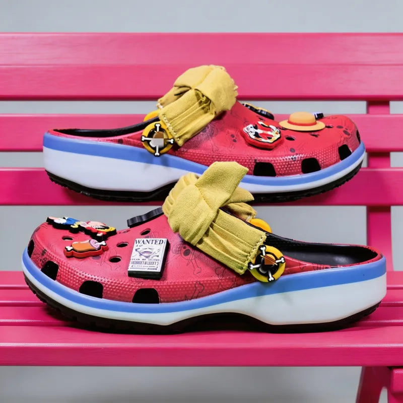 One Piece Monkey D. Luffy Clogs