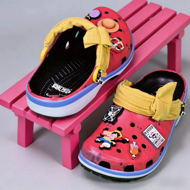 One Piece Monkey D. Luffy Clogs