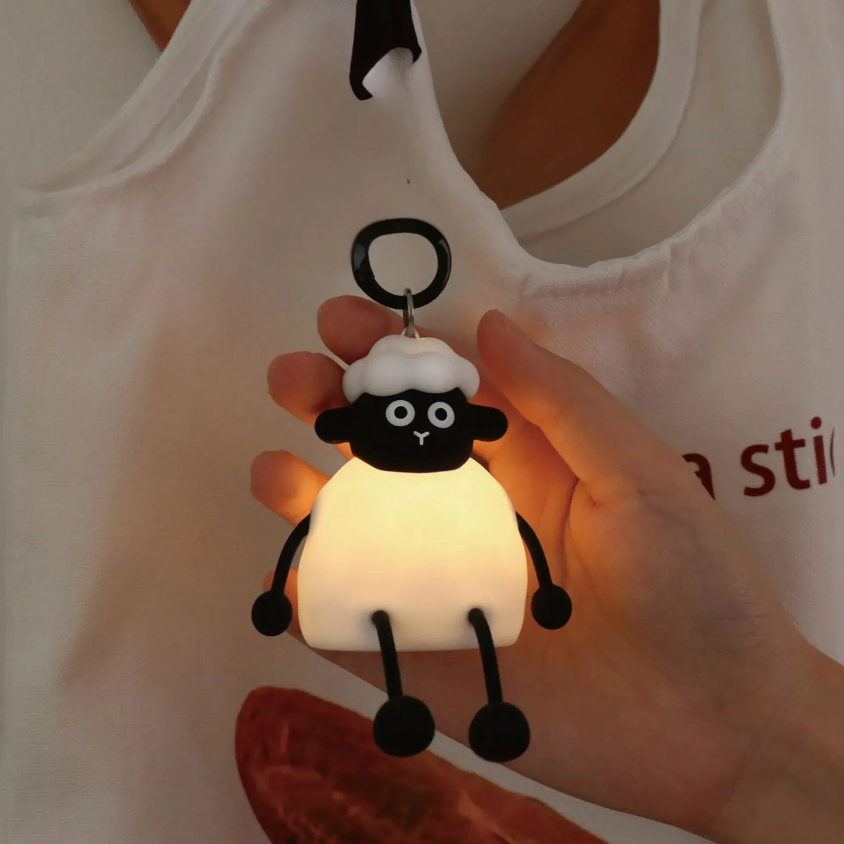 Shaun the Sheep LED Light Up Keychain