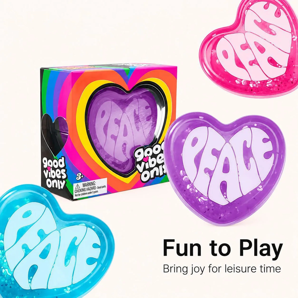 NeeDoh Good Vibes Only Squeeze Toy
