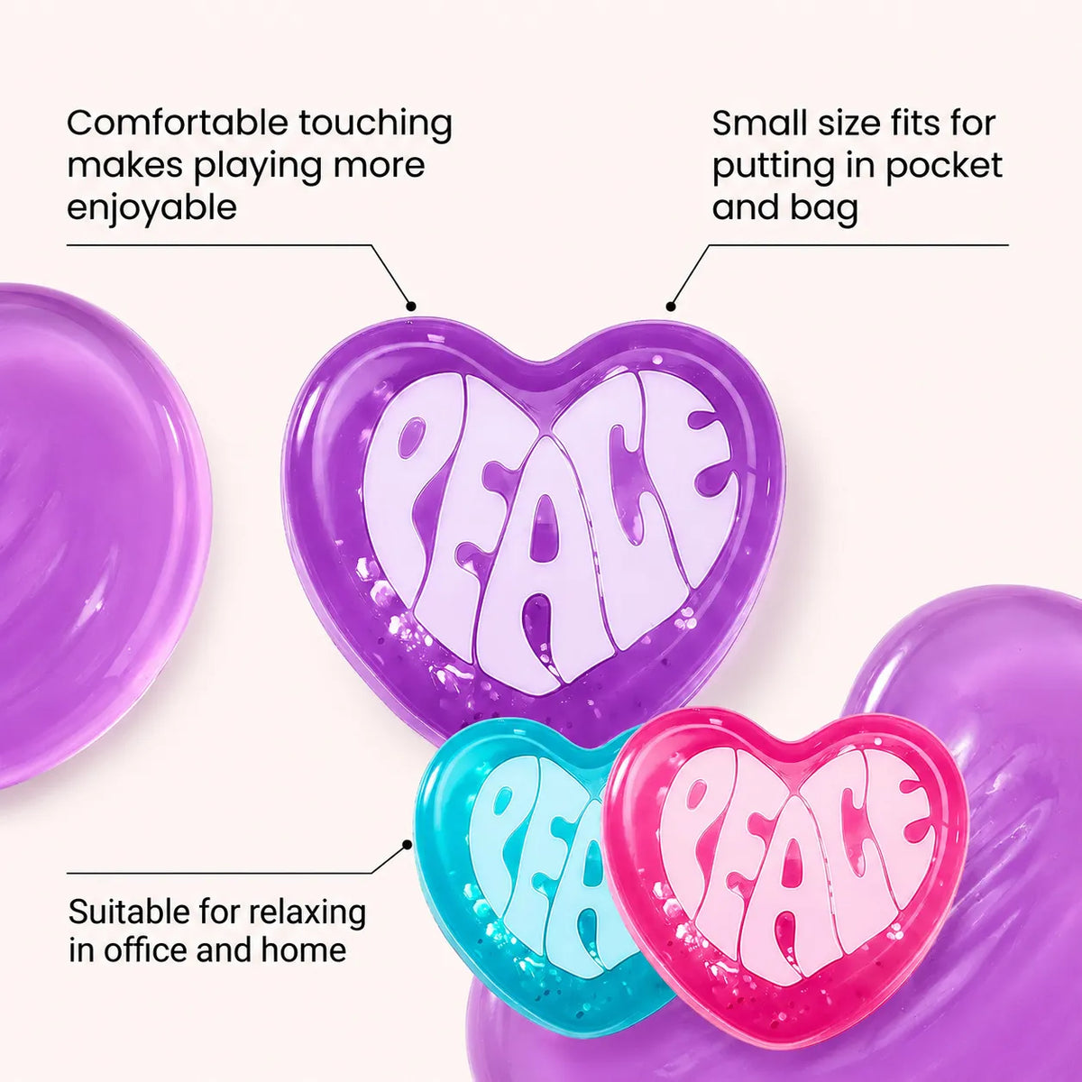 NeeDoh Good Vibes Only Squeeze Toy