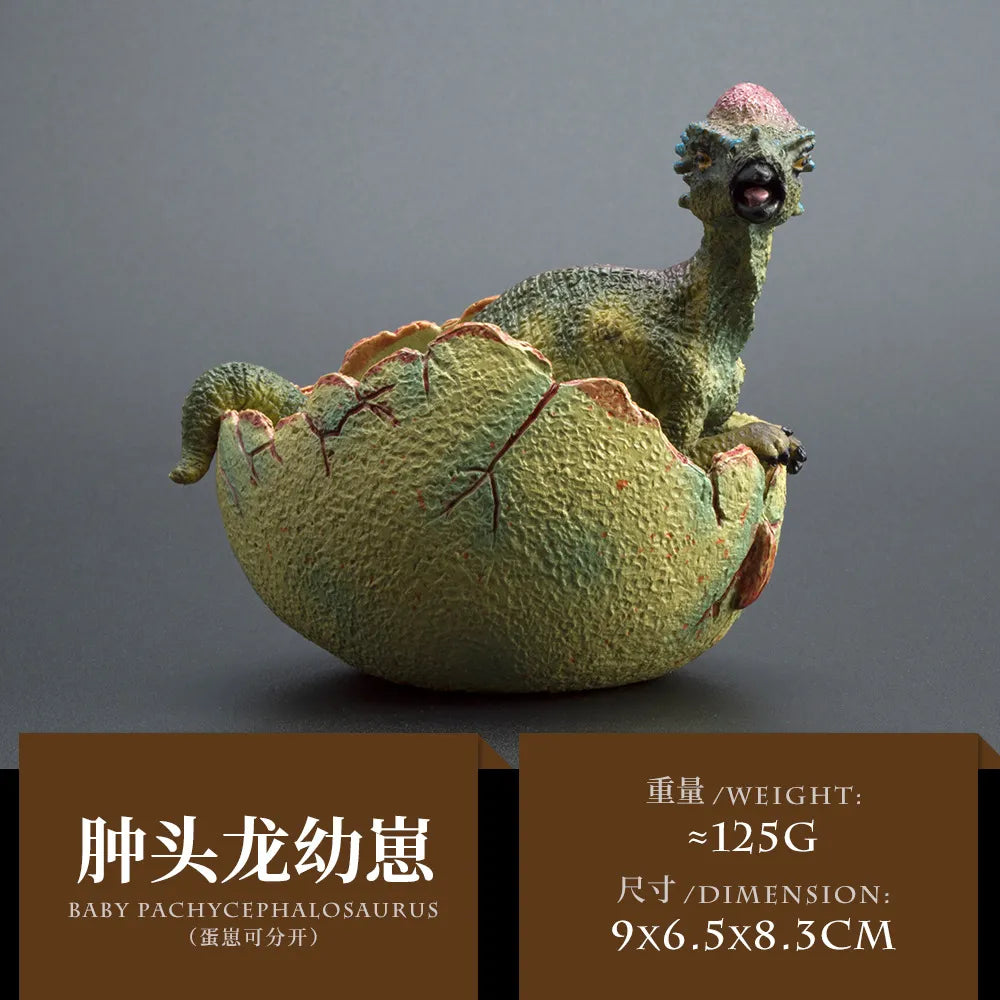 Ludus Ars Prehistoric Dinosaur Hatchling Egg Figures