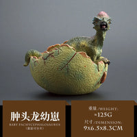 Ludus Ars Prehistoric Dinosaur Hatchling Egg Figures