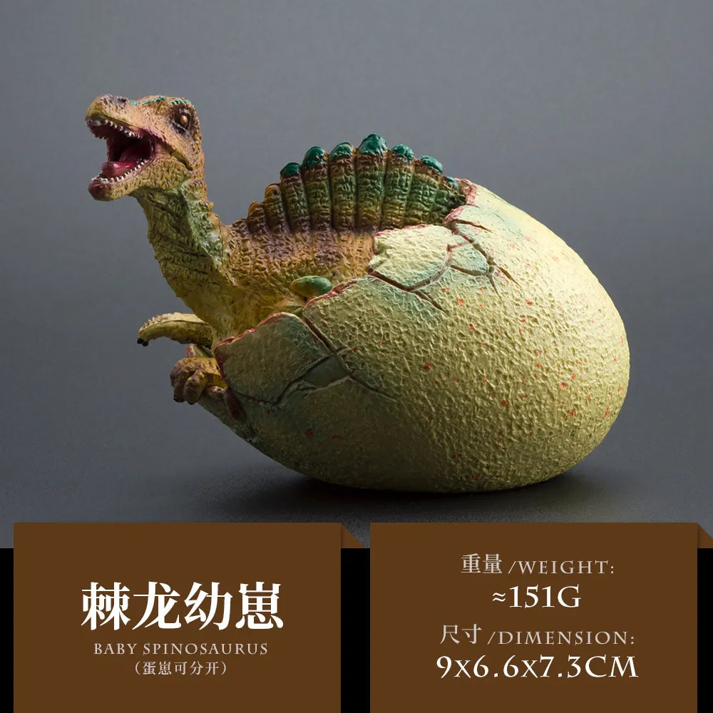 Ludus Ars Prehistoric Dinosaur Hatchling Egg Figures