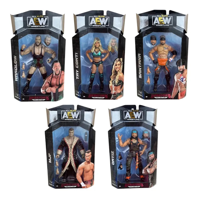 AEW All Elite Wrestling Unmatched Action Figures