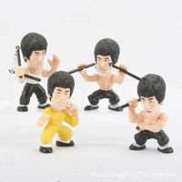 Bruce Lee Martial Arts Mini Action Figure (Set of 4)