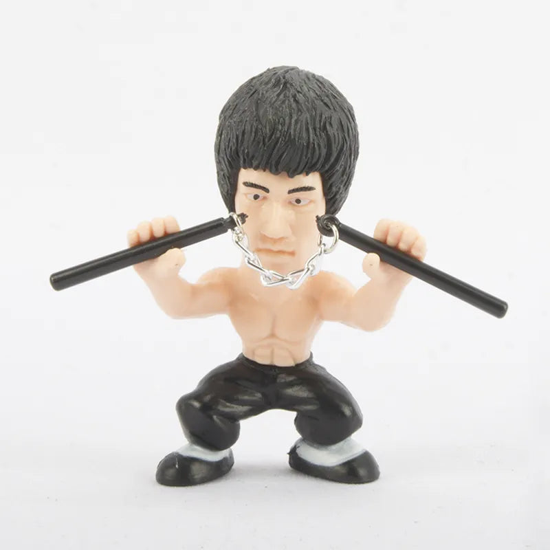 Bruce Lee Martial Arts Mini Action Figure (Set of 4)