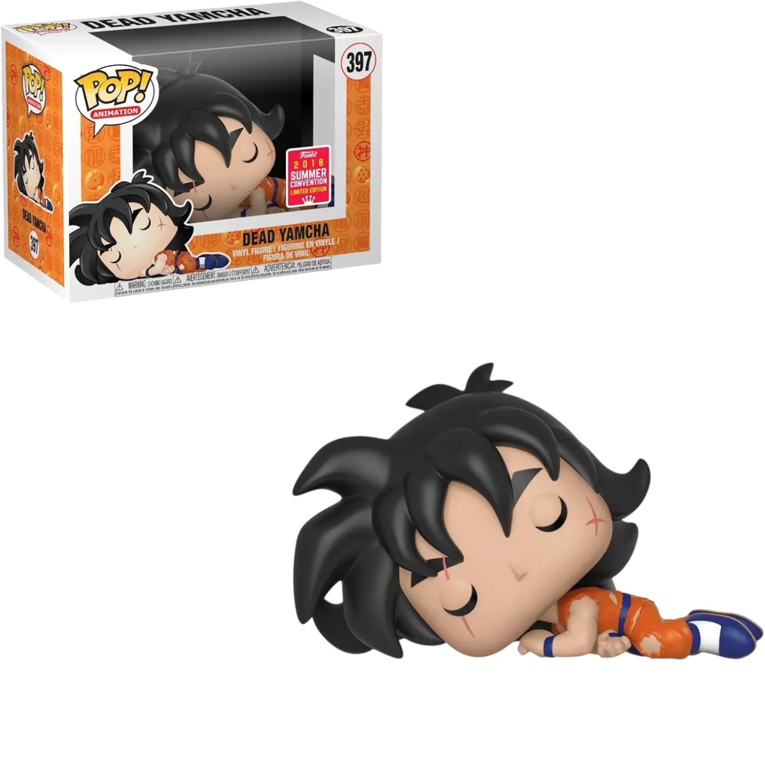 Funko Pop DBZ Dead Yamcha 397 Vinyl Figure