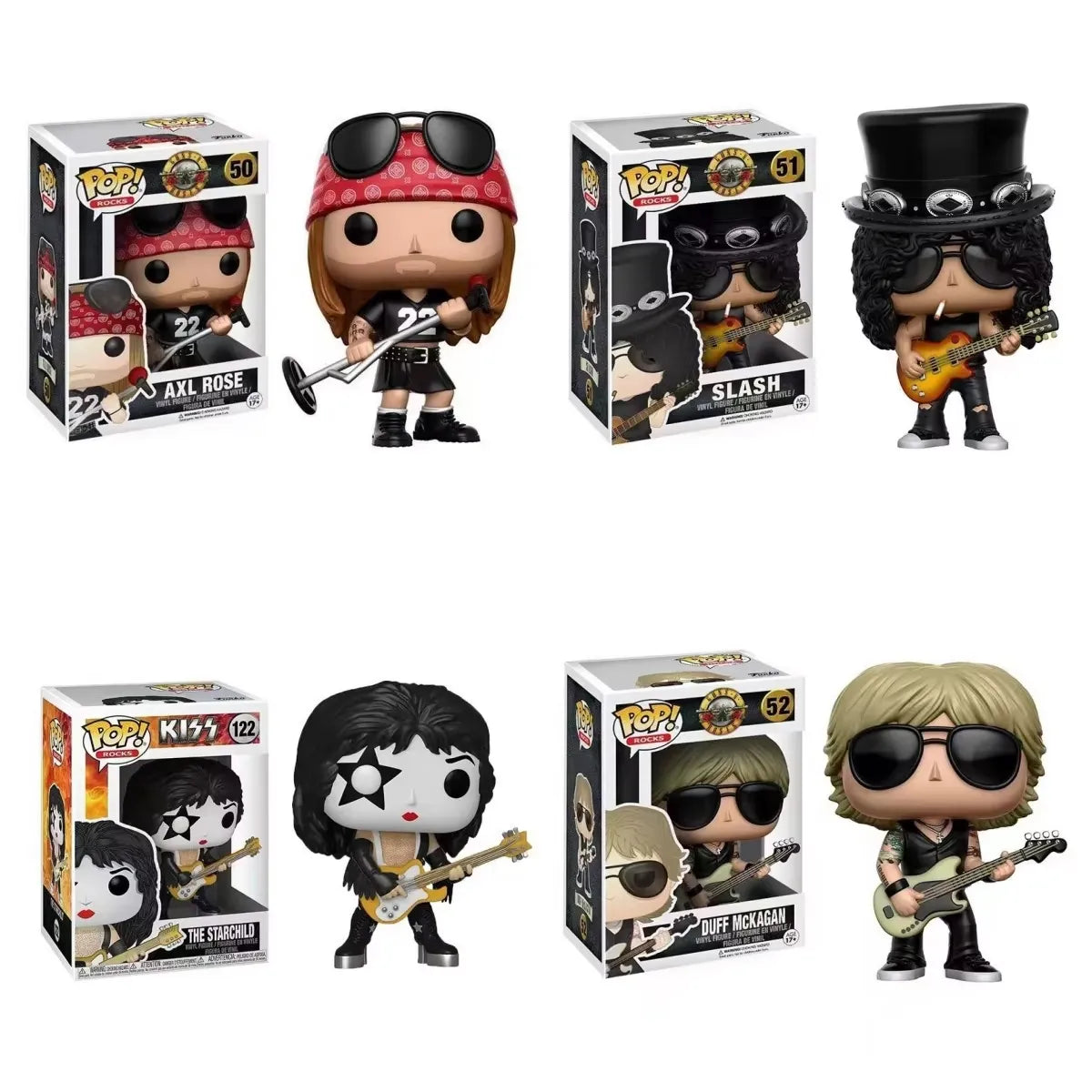 Funko Pop Rocks Music Legends Vinyl Figures