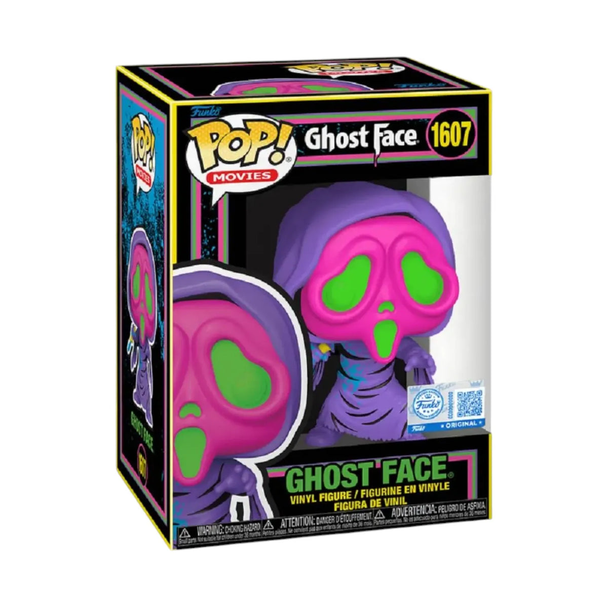 Funko Pop Ghost Face Black Light 1607 Vinyl Figure