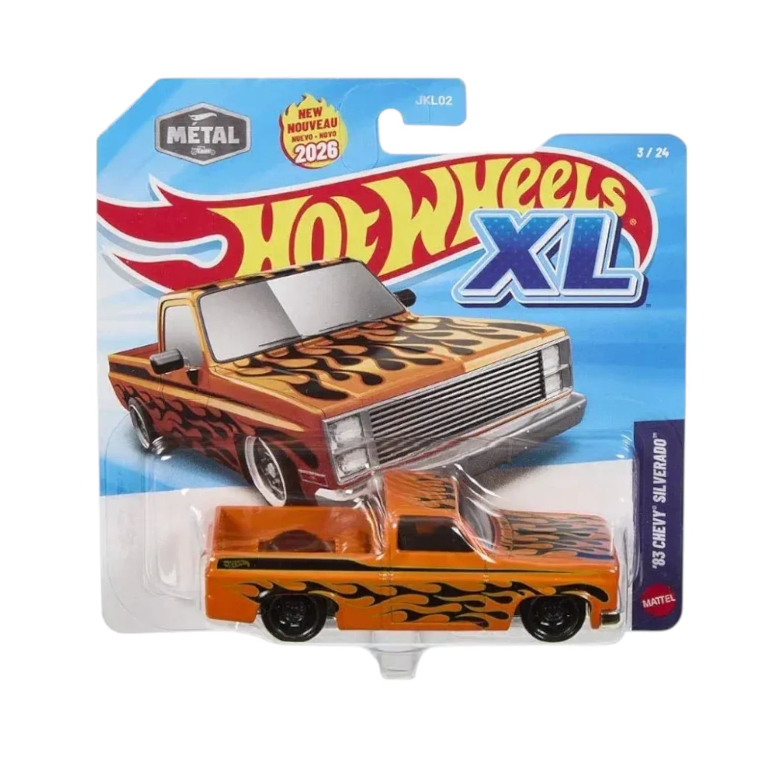 Hot Wheels XL Diecast Metal Vehicle (Set of 6)