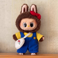 Hello Kitty x Labubu Vinyl Plush Pendant