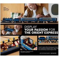 Ideas 21344 The Orient Express Train Building Set (2540 pcs)