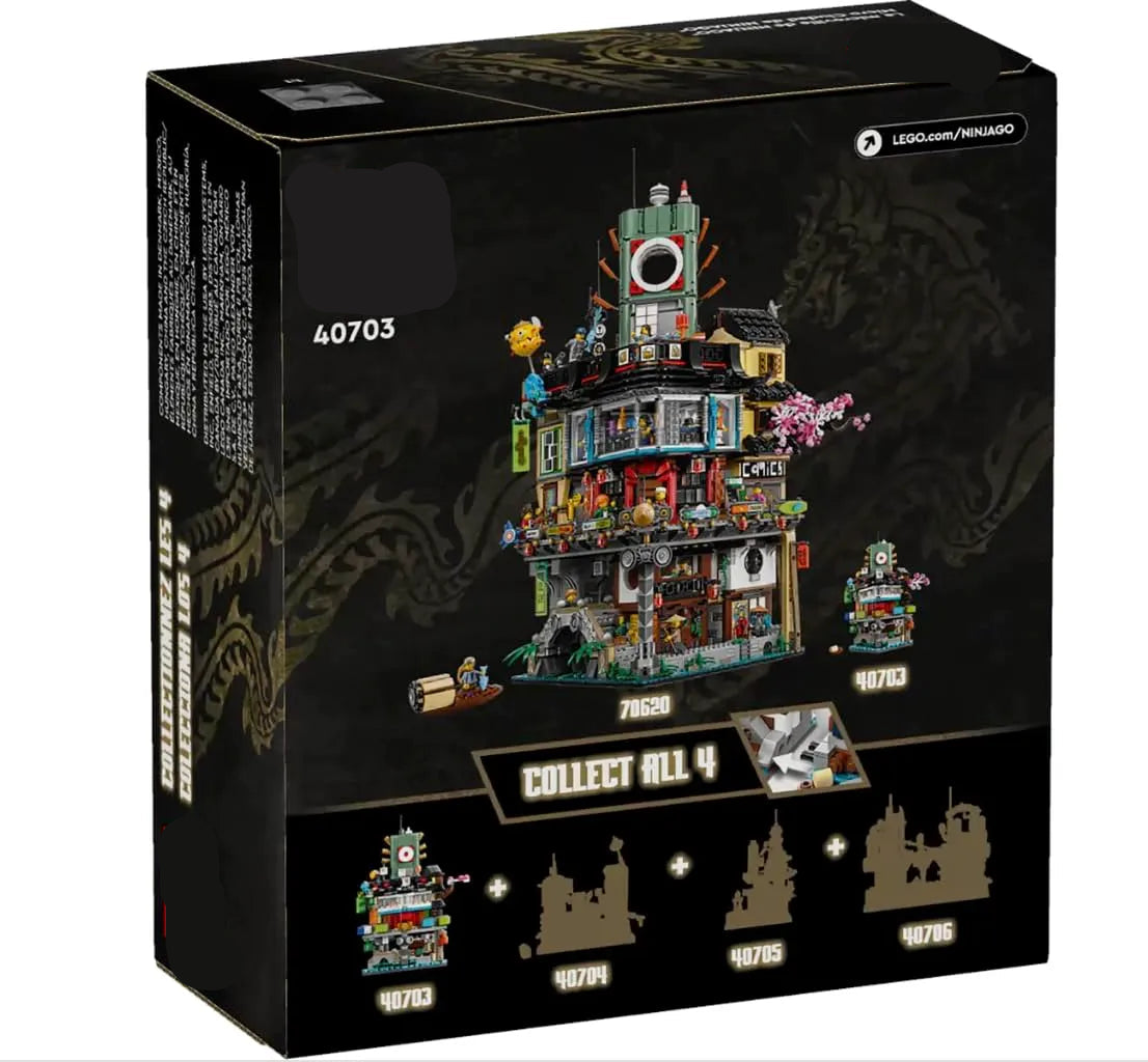 Ninjago 40703 Micro NINJAGO City Building Set (339 Pcs)