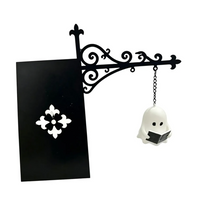 Reader Ghost Bookshelf Lantern