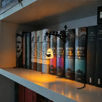 Reader Ghost Bookshelf Lantern