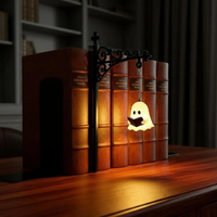 Reader Ghost Bookshelf Lantern