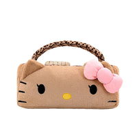 Hello Kitty Leopard Print Retro Plush Pillow