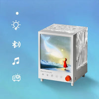 Dynamic Aurora Treasure Box Projector Speaker