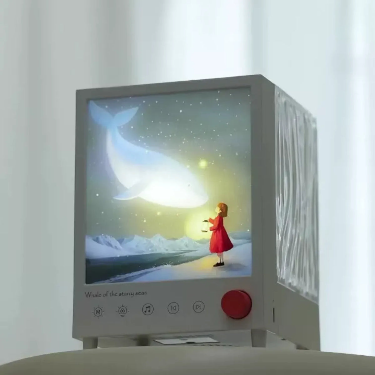Dynamic Aurora Treasure Box Projector Speaker