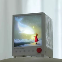 Dynamic Aurora Treasure Box Projector Speaker
