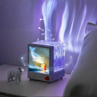 Dynamic Aurora Treasure Box Projector Speaker
