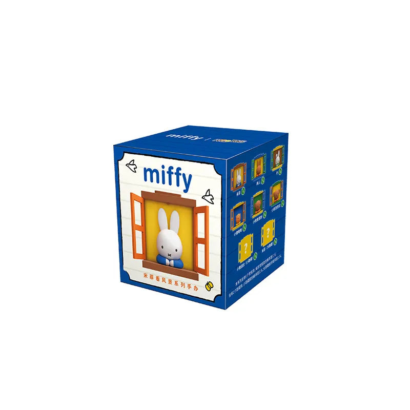 Miffy & Friends Window Series 3D Blind Box Fridge Magnet
