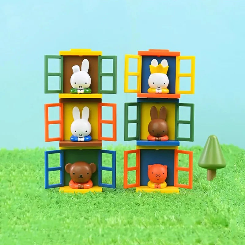 Miffy & Friends Window Series 3D Blind Box Fridge Magnet
