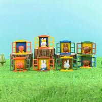 Miffy & Friends Window Series 3D Blind Box Fridge Magnet