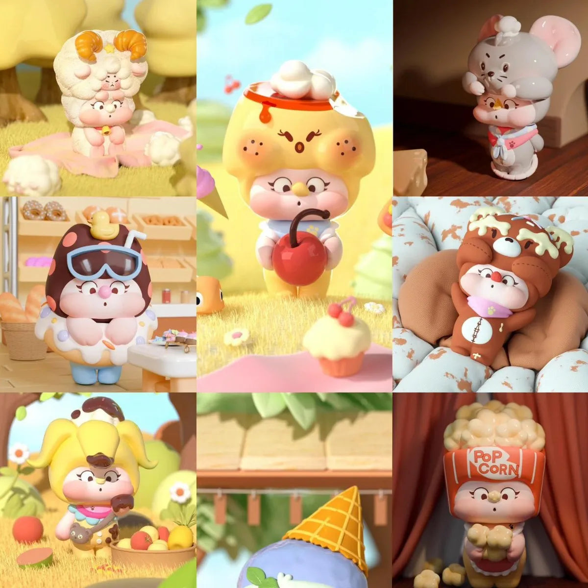Timid Nido Sweet Dessert & Picnic Snack Costume Blind Box