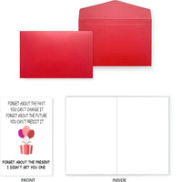 Forget Present Birthday Card