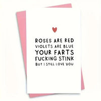 Farts But Love Greeting Card
