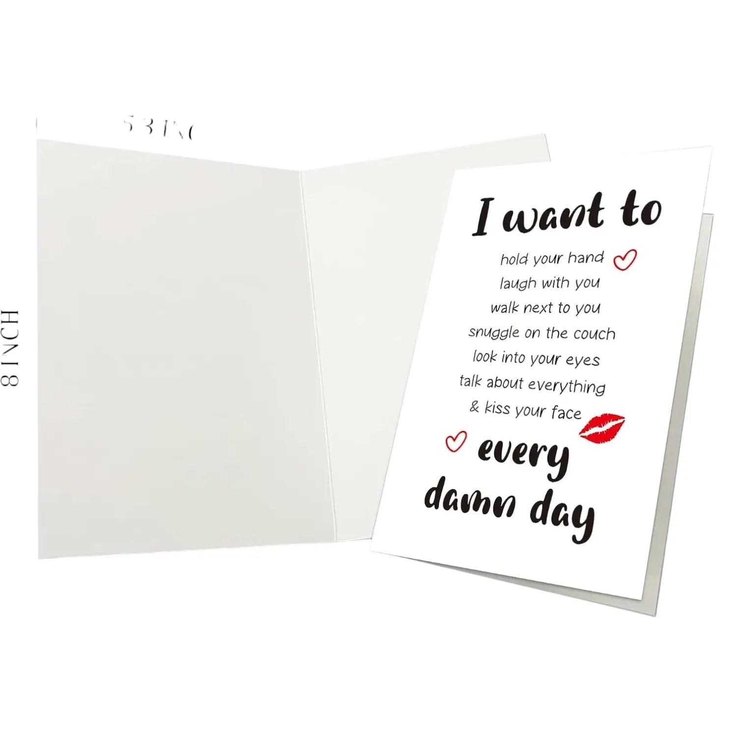 I Want To Long Distance Love Greeting Card