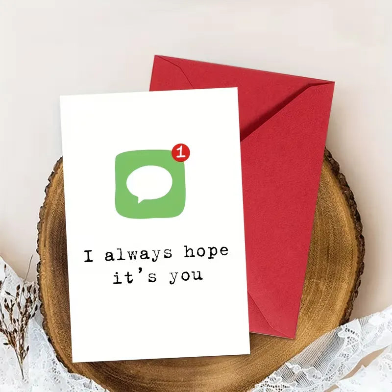 Always Hope Notification Greeting Card