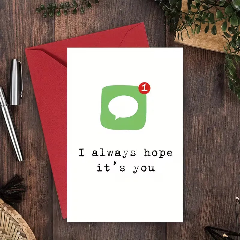 Always Hope Notification Greeting Card