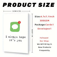 Always Hope Notification Greeting Card