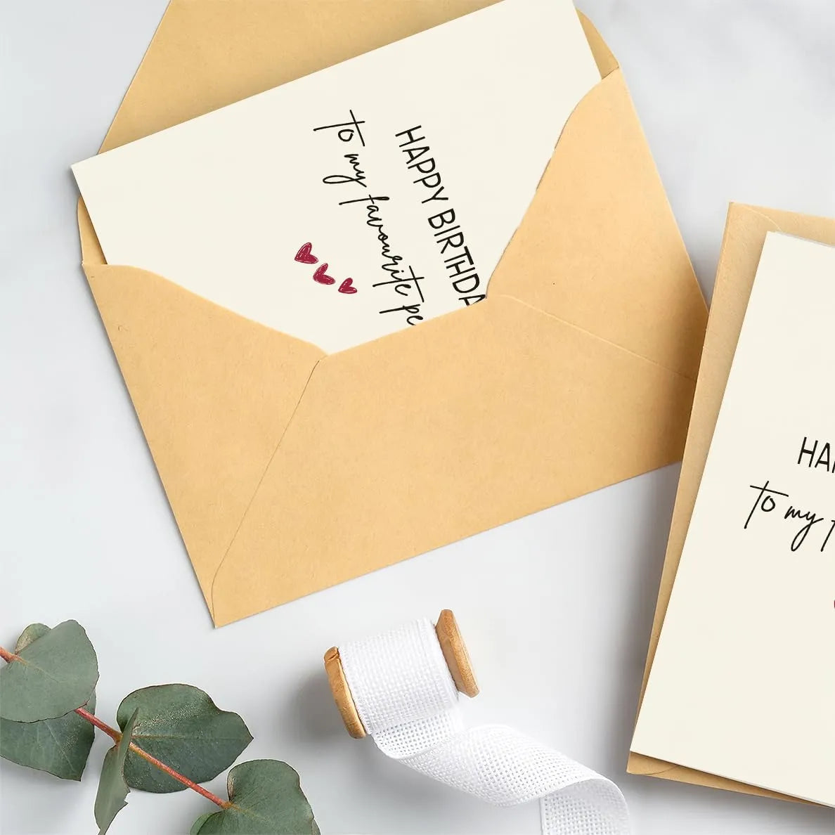 Minimalist Favourite Person Birthday Greeting Card