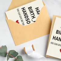 Happy Birth_ay Handsome Quirky Birthday Card