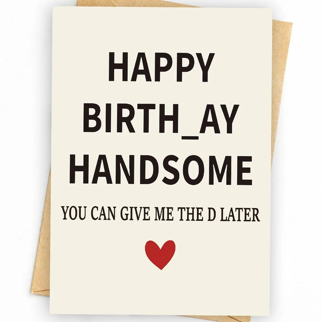 Happy Birth_ay Handsome Quirky Birthday Card