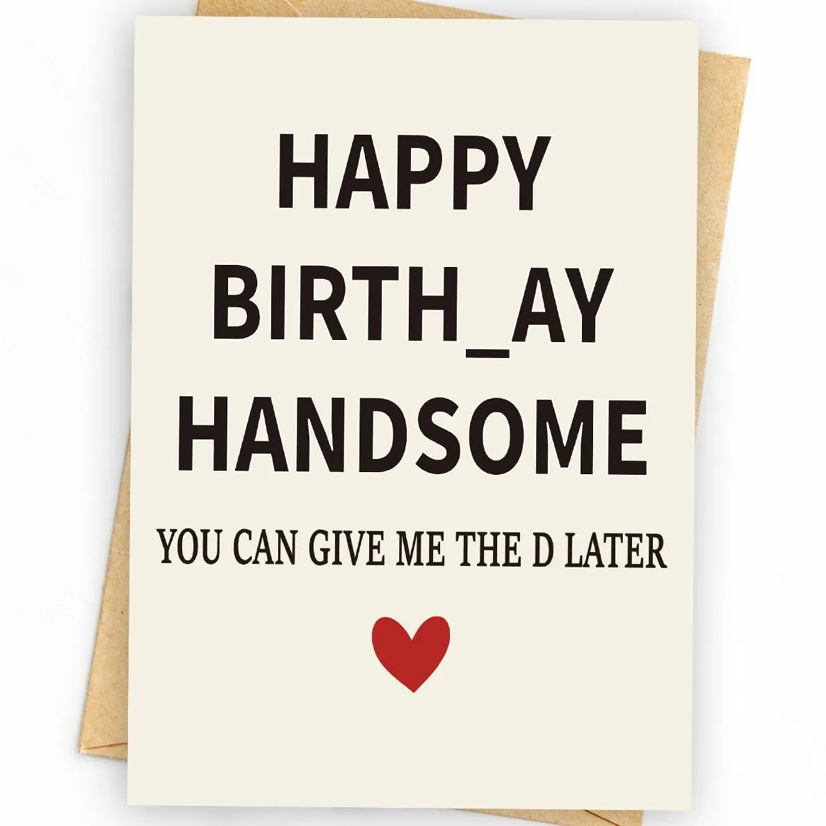 Happy Birth_ay Handsome Quirky Birthday Card