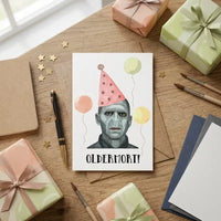 Oldermort Funny Birthday Greeting Card
