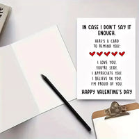 In Case I Don't Say It Enough Greeting Card